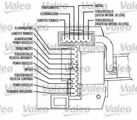 VALEO 251389 Steering Column Switch